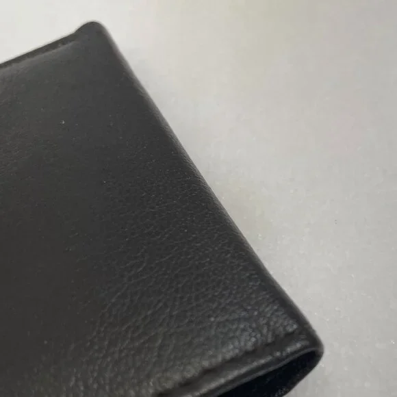 Tommy Hilfiger Men's Classic Logo Bifold Dark Brown Leather Wallet - Picture 4 of 13